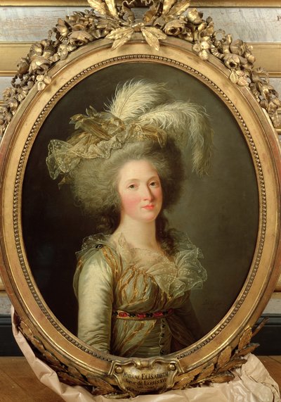 Elisabeth von Frankreich (1764-94) genannt Madame Elisabeth, 1788 von Adelaide Labille Guiard